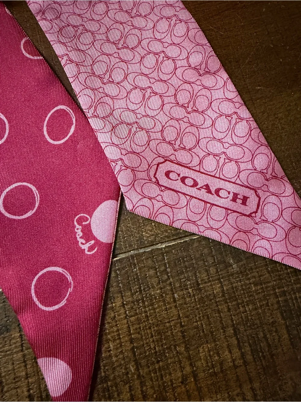 Coach Reversible Scarf (NWT) - Picture 2 of 7